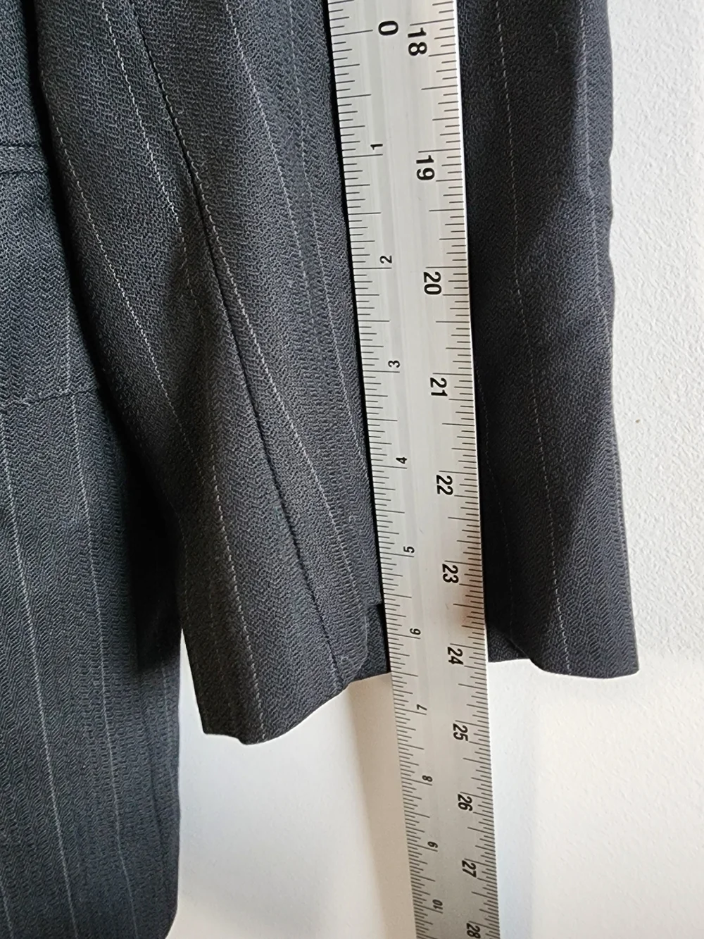 Canali Men's Blazer Black Pinstripe 56R (XL) 100% Wool Made In Italy Designer